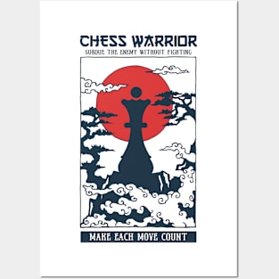 Chess Warrior Queen Posters and Art